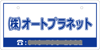 ナンバープレート実例集